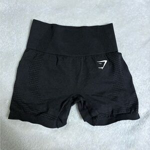 Black Gymshark Women's Athletic Shorts